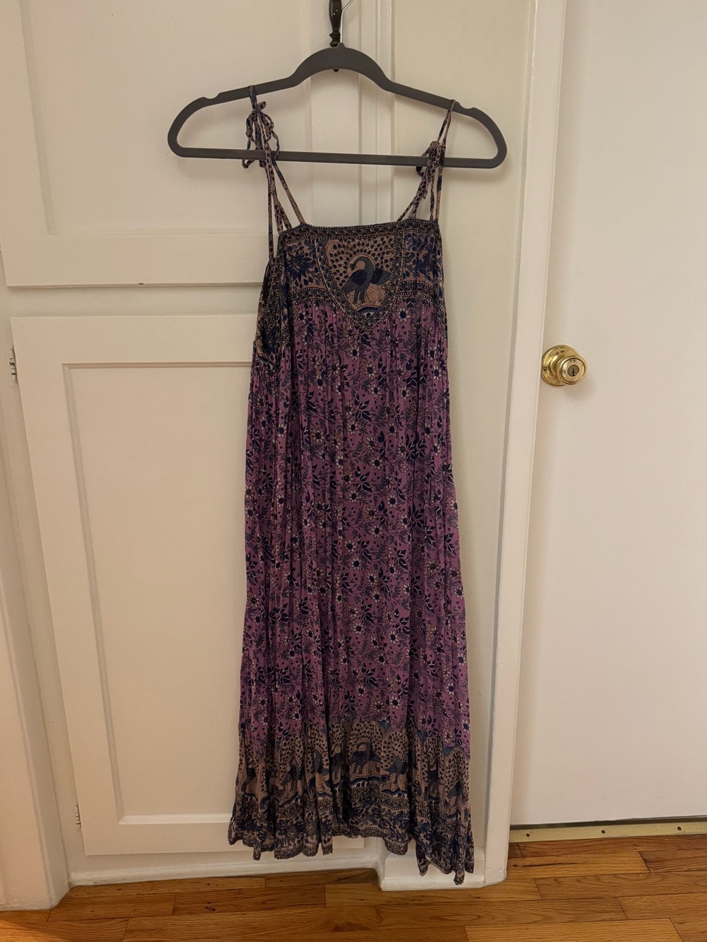 Vintage Starina Creation Paris dress, rare 1970s. Large